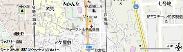 愛知県武豊町（知多郡）口田周辺の地図