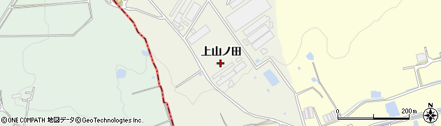愛知県知多郡武豊町上山ノ田周辺の地図