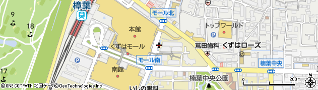 枚方市立　天満川自転車駐車場周辺の地図