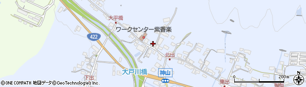 滋賀県立信楽学園周辺の地図