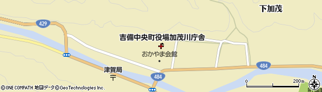 岡山森林組合加茂川支所周辺の地図