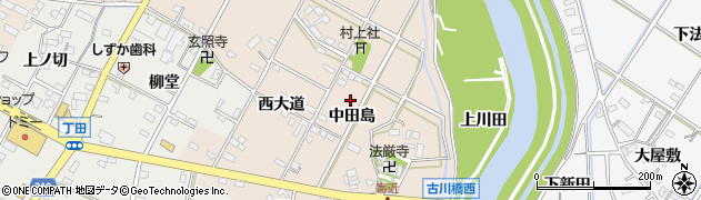 愛知県西尾市寄近町周辺の地図