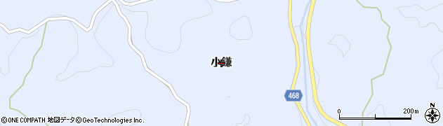 岡山県赤磐市小鎌周辺の地図
