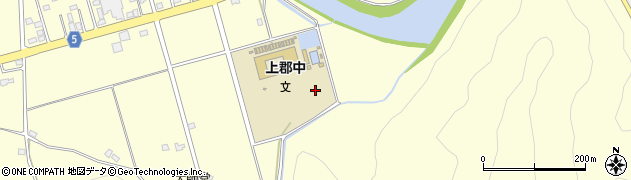 兵庫県上郡町（赤穂郡）山野里周辺の地図