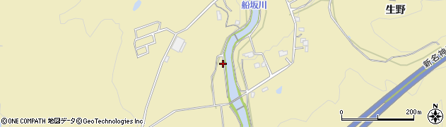 兵庫県神戸市北区道場町生野654周辺の地図