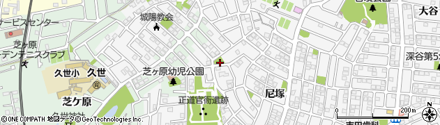 正道第3幼児公園周辺の地図