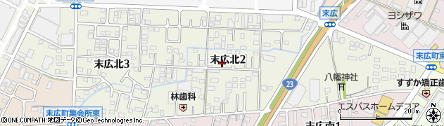 三重県鈴鹿市末広北周辺の地図