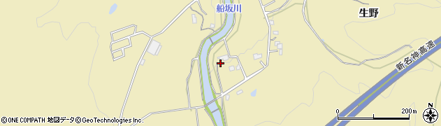 兵庫県神戸市北区道場町生野606周辺の地図