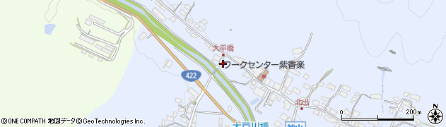 滋賀県甲賀市信楽町神山2360周辺の地図