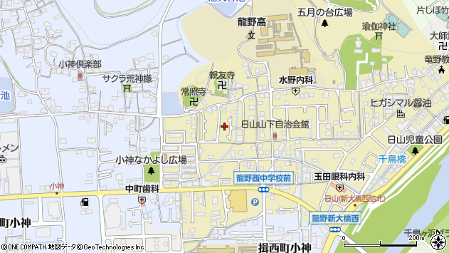 〒679-4161 兵庫県たつの市龍野町日山の地図