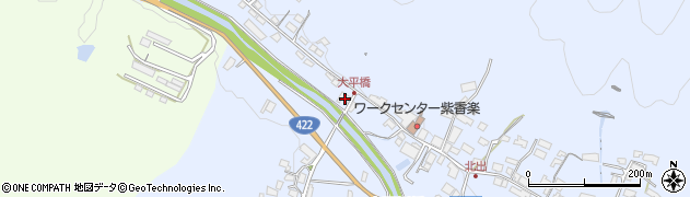 滋賀県甲賀市信楽町神山2359周辺の地図