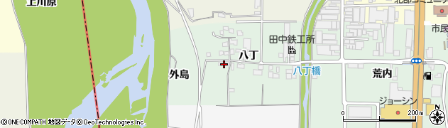 京都府城陽市久世八丁37周辺の地図