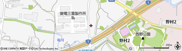 三重県亀山市布気町308周辺の地図