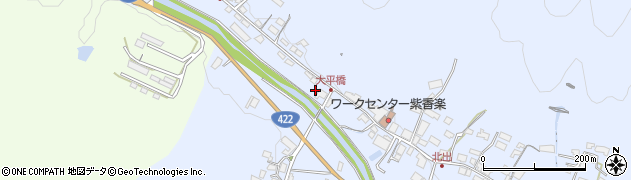 滋賀県甲賀市信楽町神山2358周辺の地図