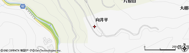 京都府宇治田原町（綴喜郡）郷之口（向井平）周辺の地図
