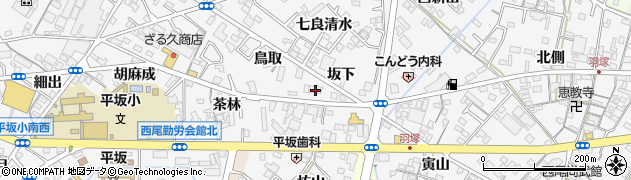 西尾交通株式会社周辺の地図