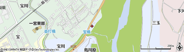 愛知県豊川市松原町島川原15周辺の地図