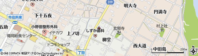 三浦電気株式会社　西尾営業所周辺の地図