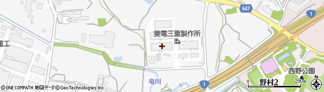 三重県亀山市布気町280周辺の地図