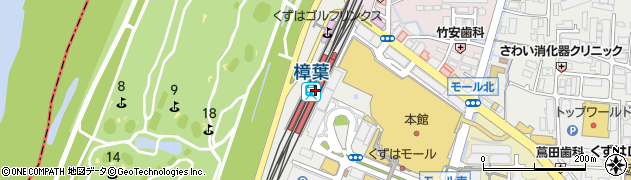 大阪府枚方市周辺の地図