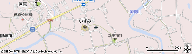 兵庫県三木市口吉川町大島874周辺の地図