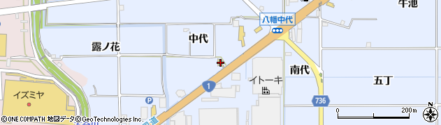 レストラン男山周辺の地図