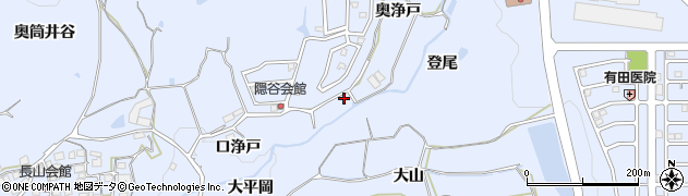 京都府宇治田原町（綴喜郡）岩山（奥浄戸）周辺の地図