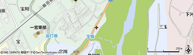 愛知県豊川市松原町島川原77周辺の地図
