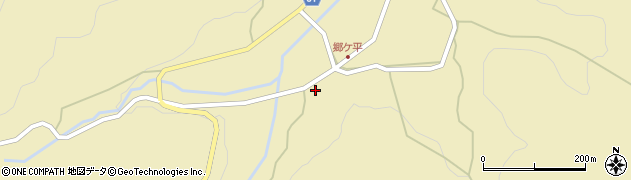 愛知県新城市黄柳野（達所）周辺の地図