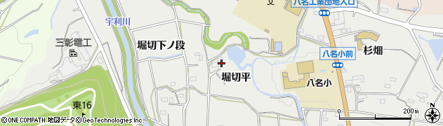 愛知県新城市富岡（堀切平）周辺の地図