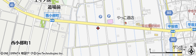 みそ膳 平坂店周辺の地図