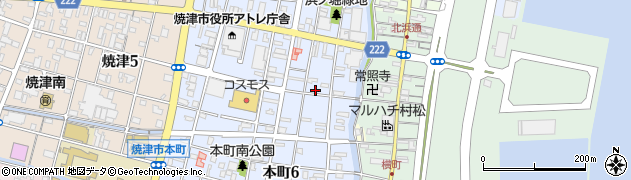 うら梅 焼津店周辺の地図