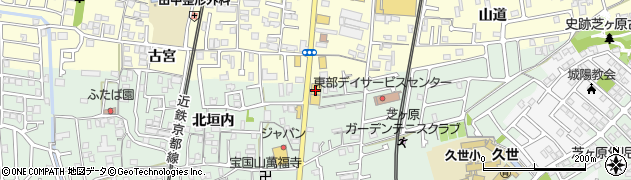 ワンカルビｐｌｕｓ城陽店周辺の地図