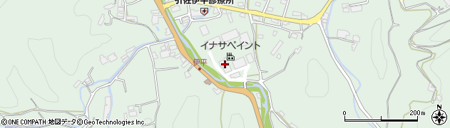 静岡県浜松市浜名区引佐町伊平532周辺の地図