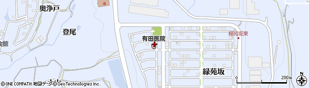 有田医院周辺の地図