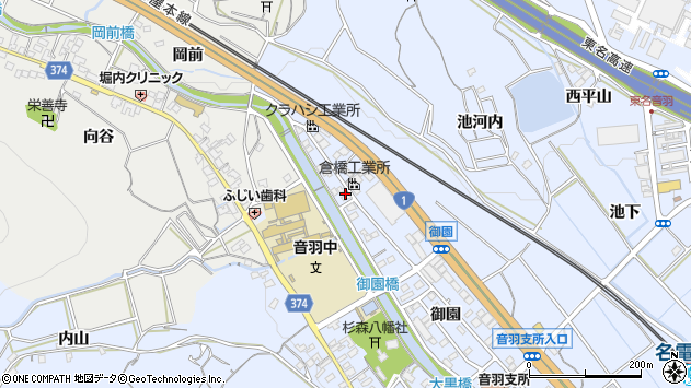 〒441-0202 愛知県豊川市赤坂町の地図