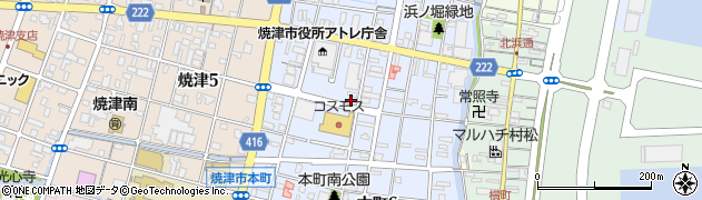亀川そば店周辺の地図