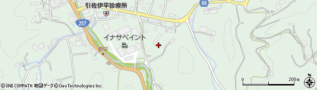 静岡県浜松市浜名区引佐町伊平497周辺の地図