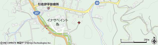 静岡県浜松市浜名区引佐町伊平495周辺の地図