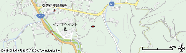 静岡県浜松市浜名区引佐町伊平492周辺の地図