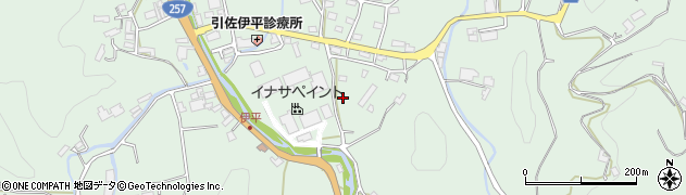 静岡県浜松市浜名区引佐町伊平525周辺の地図