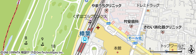 Ｓｔａｎｄａｒｄ　Ｐｒｏｄｕｃｔｓくずはモール店周辺の地図