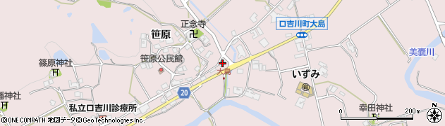 兵庫県三木市口吉川町大島1062周辺の地図