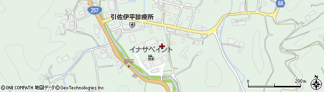 静岡県浜松市浜名区引佐町伊平536周辺の地図