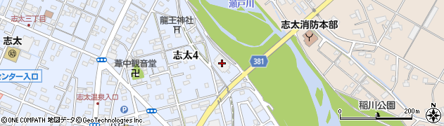 あいネットグループ　あいネットホール・藤枝周辺の地図