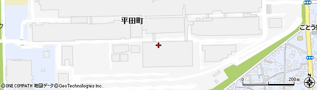 三重県鈴鹿市平田町周辺の地図
