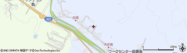滋賀県甲賀市信楽町神山519周辺の地図