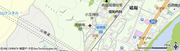 兵庫県姫路市砥堀470周辺の地図