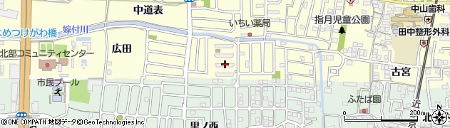 京都府城陽市平川広田15周辺の地図