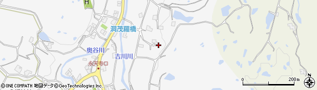 兵庫県三木市吉川町楠原855周辺の地図